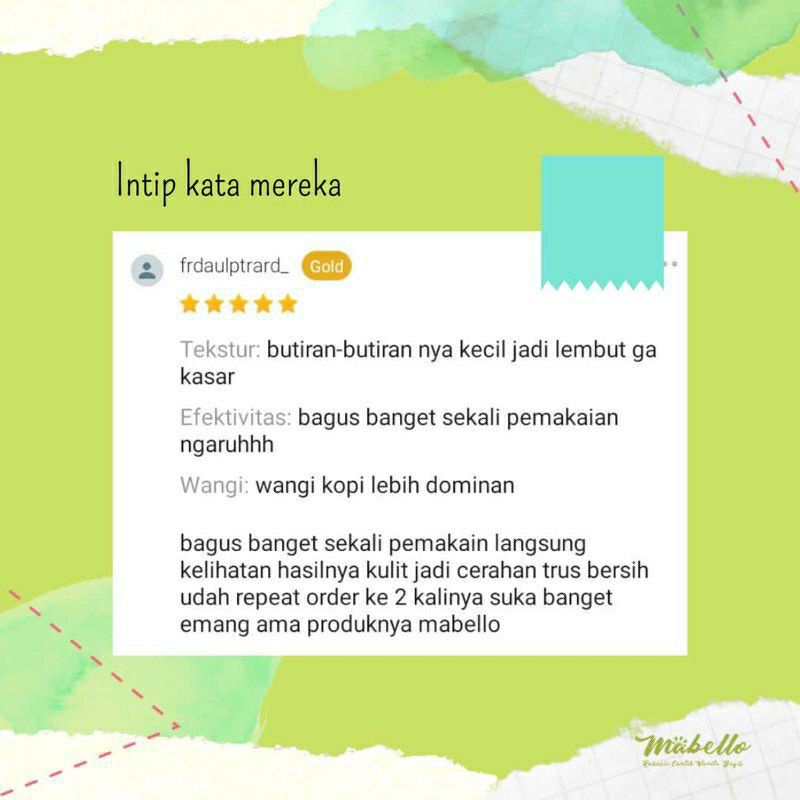 LULUR BADAN MABELLO BEDDA LOTONG 100gr / MABELLO MASKER / SABUN MABELLO / LULUR HITAM / LULUR BEDA LOTONG