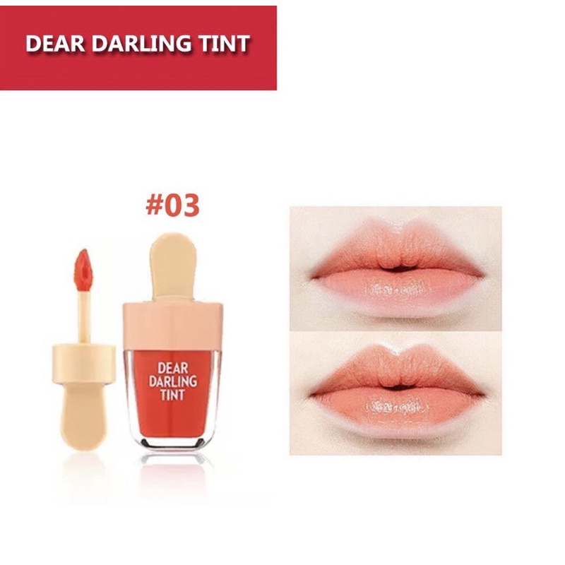 LIPTINT Dear Darling Tint Lipgloss Ice Cream CAIR ANTI AIR (1 PCS)