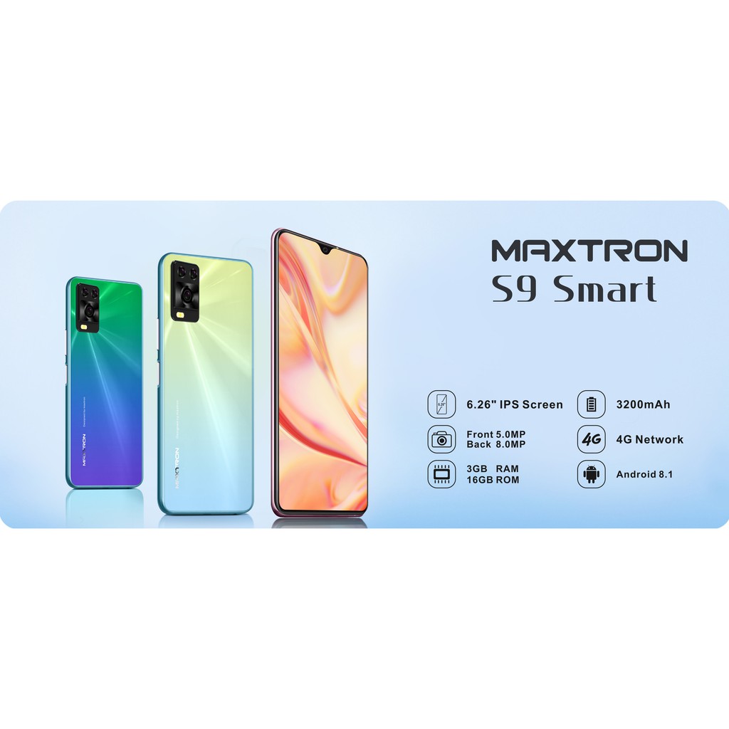 Bayar Ditempat Cod Maxtron S9 Smart Ram 3gb 16gb 4g Smart Phone Android Garansi Resmi 1 Tahun Shopee Indonesia