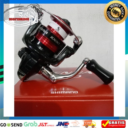 Reel/kerekan/katrol Shimano Sienna 1000