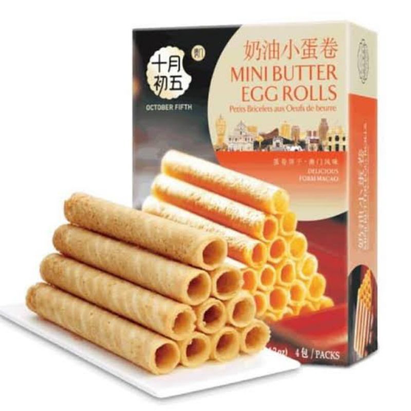 

OCTOBER FIFTH MINI EGG ROLLS 120GR