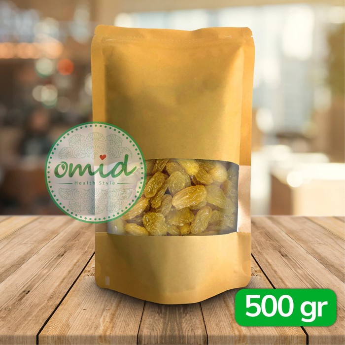 

Golden Raisin Jumbo (Kismis Kuning Besar / Jumbo) 500gr