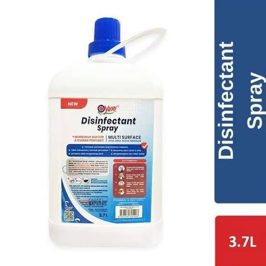 YURI DISINFECTANT SPRAY REFILL 3,7 LITER