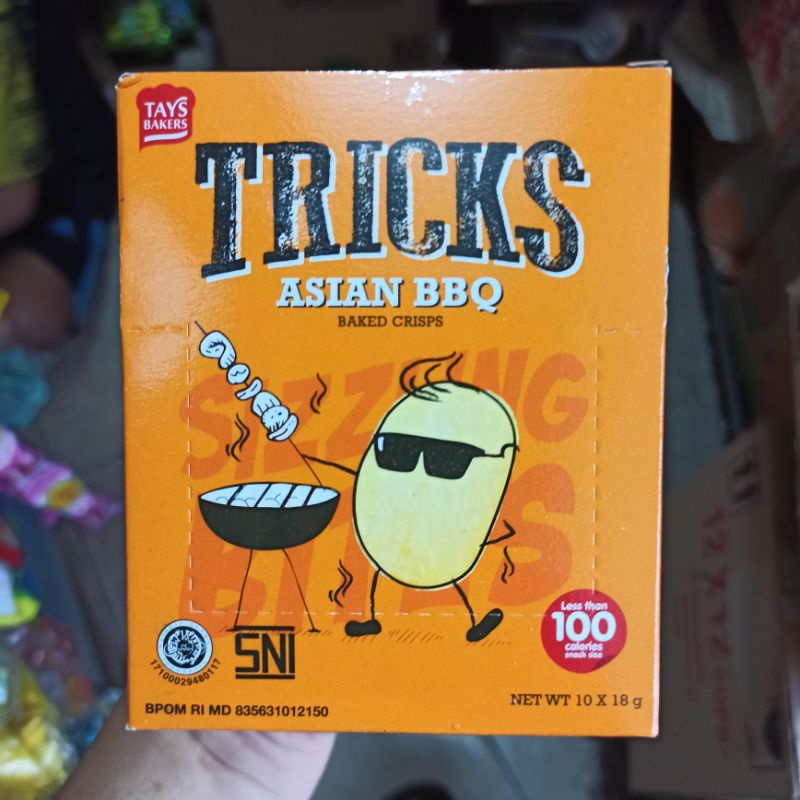 

Tricks Crisps Asian BBQ Potato Kentang Baked