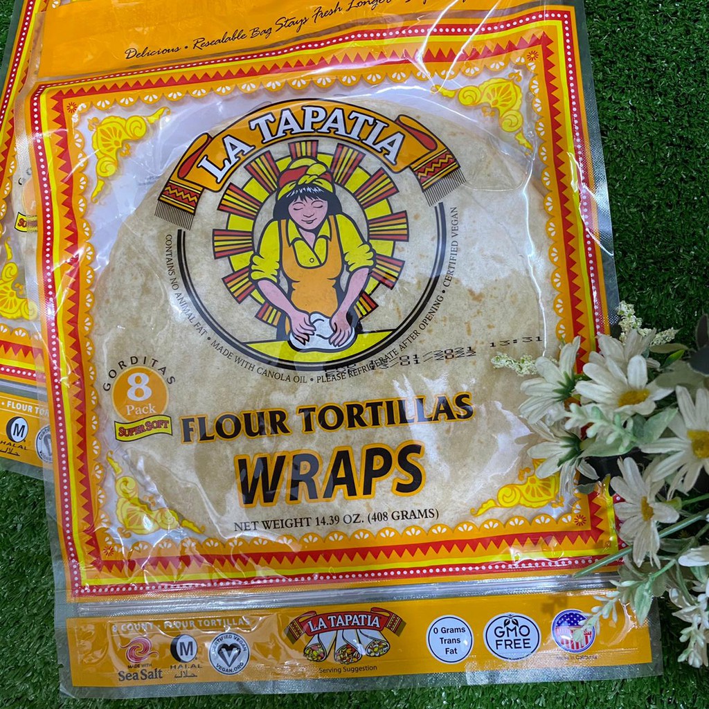 La Tapatia Flour Tortillas Wraps 408gr