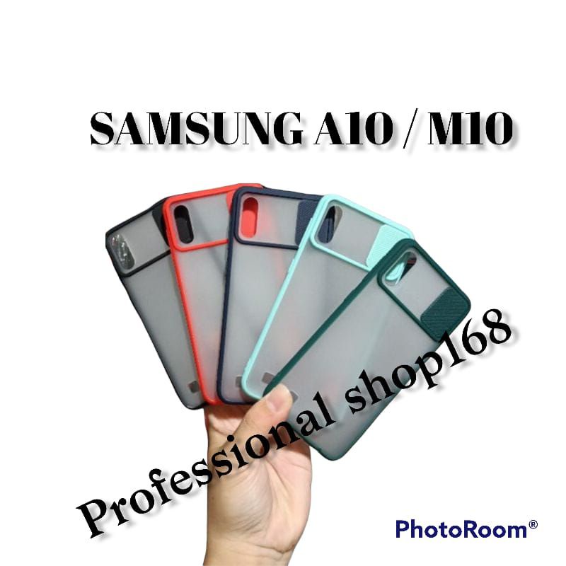 PS - SAMSUNG A10 / M10 CASE SLIDE CAMERA PROTECTOR SLIDING COVER PELINDUNG KAMERA SILIDING GESER BUM