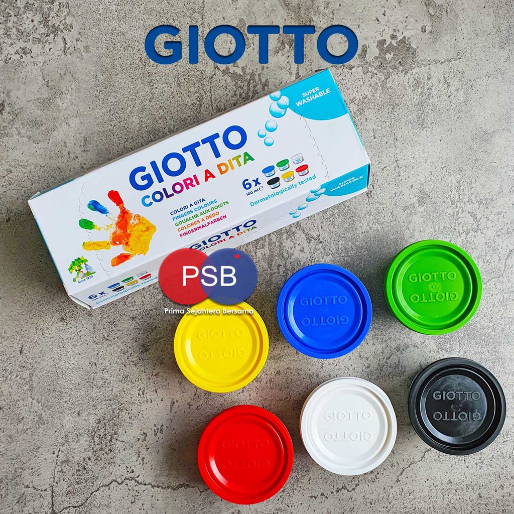 

Finger Paint Giotto Colori A Dita / Cat Tangan Giotto