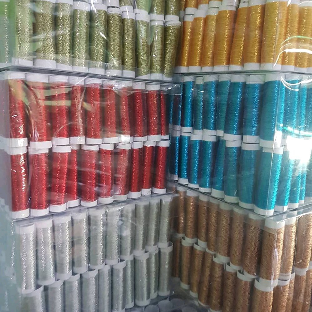 Benang Wraping / Benang Wraping Tegek Berbagai Warna Panjang 10 Meter