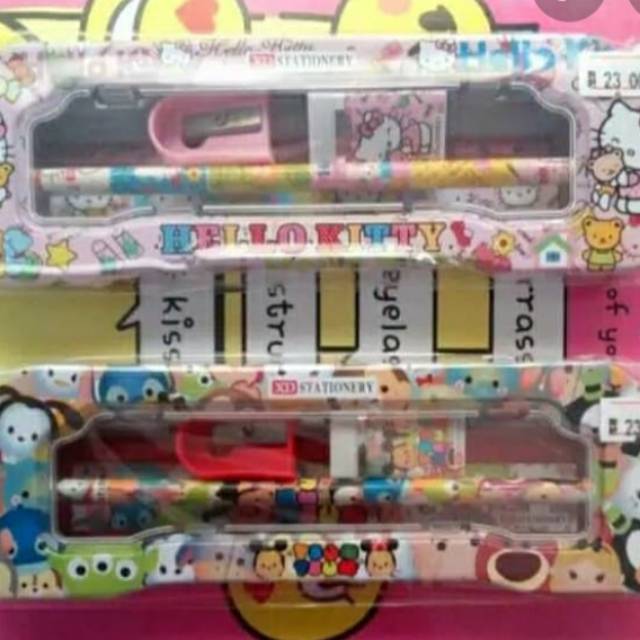 

Tempat pensil set karakter