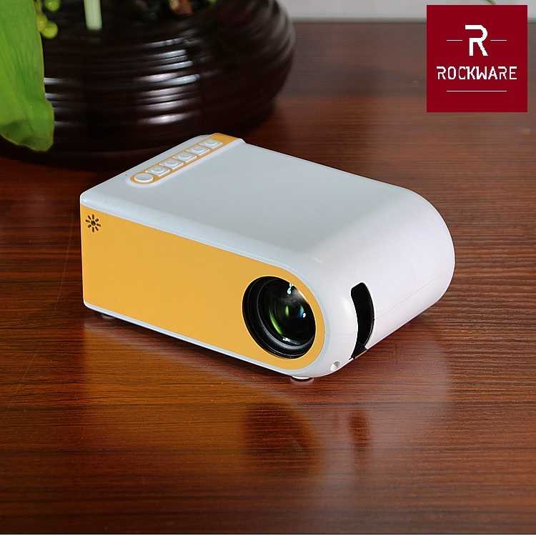 ROCKWARE VF260S WiFi Version - Super Mini Projector 40 ANSI Lumens