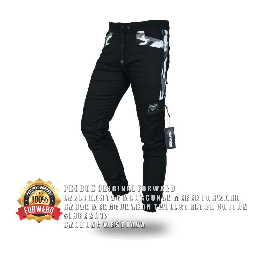 Celana Cargo Joger Jogger Pria Tactical Original Forward