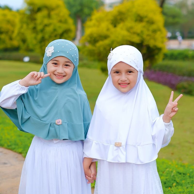 Afsheenastore Jilbab Prilly / Jilbab Anak 1-8Thn L-XL