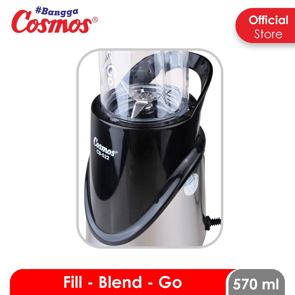 [ Cosmos ] Personal Blender  Plastik Cosmos CB 522 On The Go