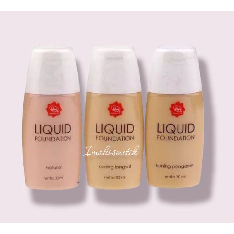 Viva Foundation Liquid - Viva Alas Bedak Cair