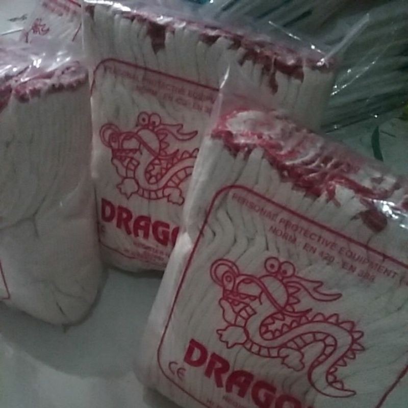 Ln/Lx , DRAGON SARUNG TANGAN RAJUT , UNTUK PROYEK ,BERKEBUN ,ALAT BERAT DAN LAIN LAIN  ISI 12 PASANG/PACK