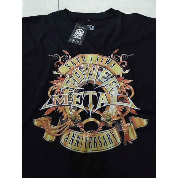 Kaos Power Metal Band Rock Legend Indonesia