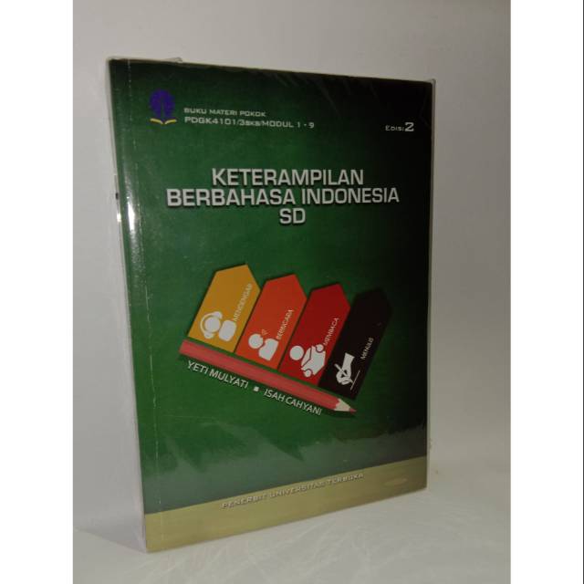 

Keterampilan berbahasa Indonesia SD edisi 2 . buku baru