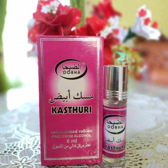 KASTHURI / Misik Abyadh Parfum DOBHA Kemasan 6ml Roll On Non Alkohol