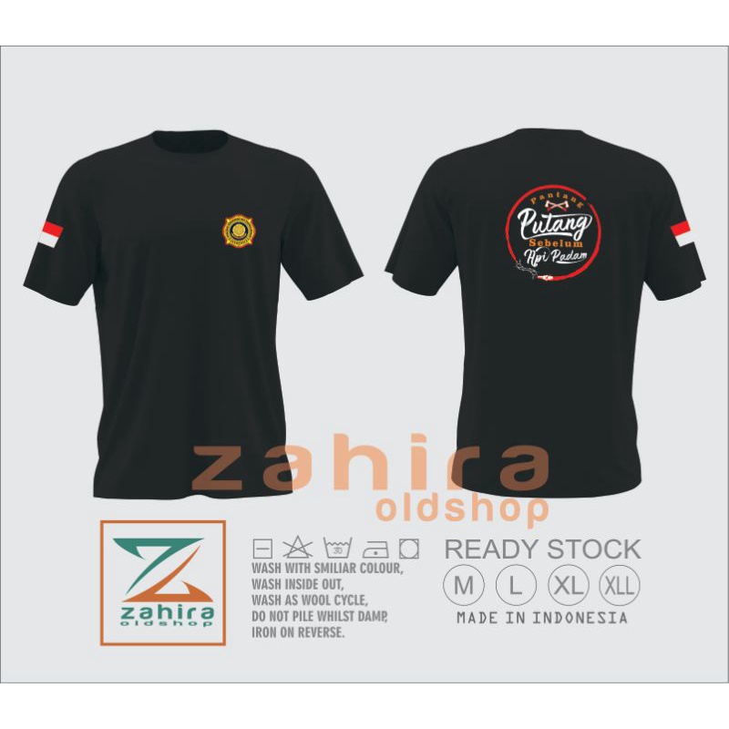 Kaos Pemadam Kebakaran/Baju Damkar Api Padam/Atasan Pria Wanita Damkar Lengan pendek