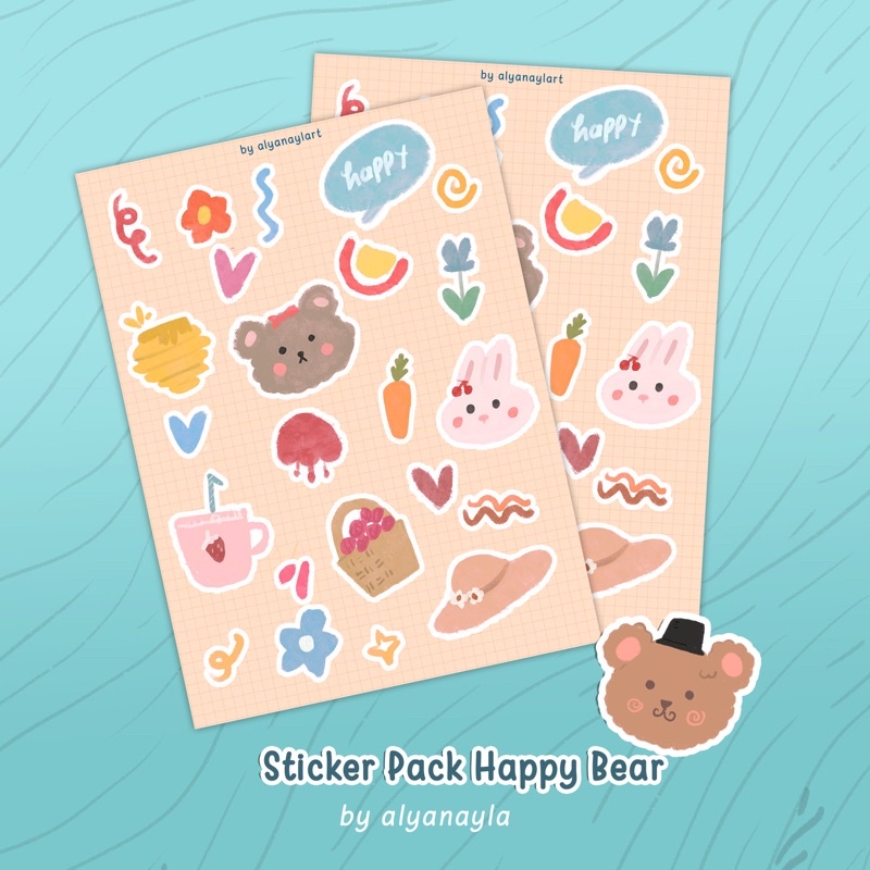 

sticker cute bear