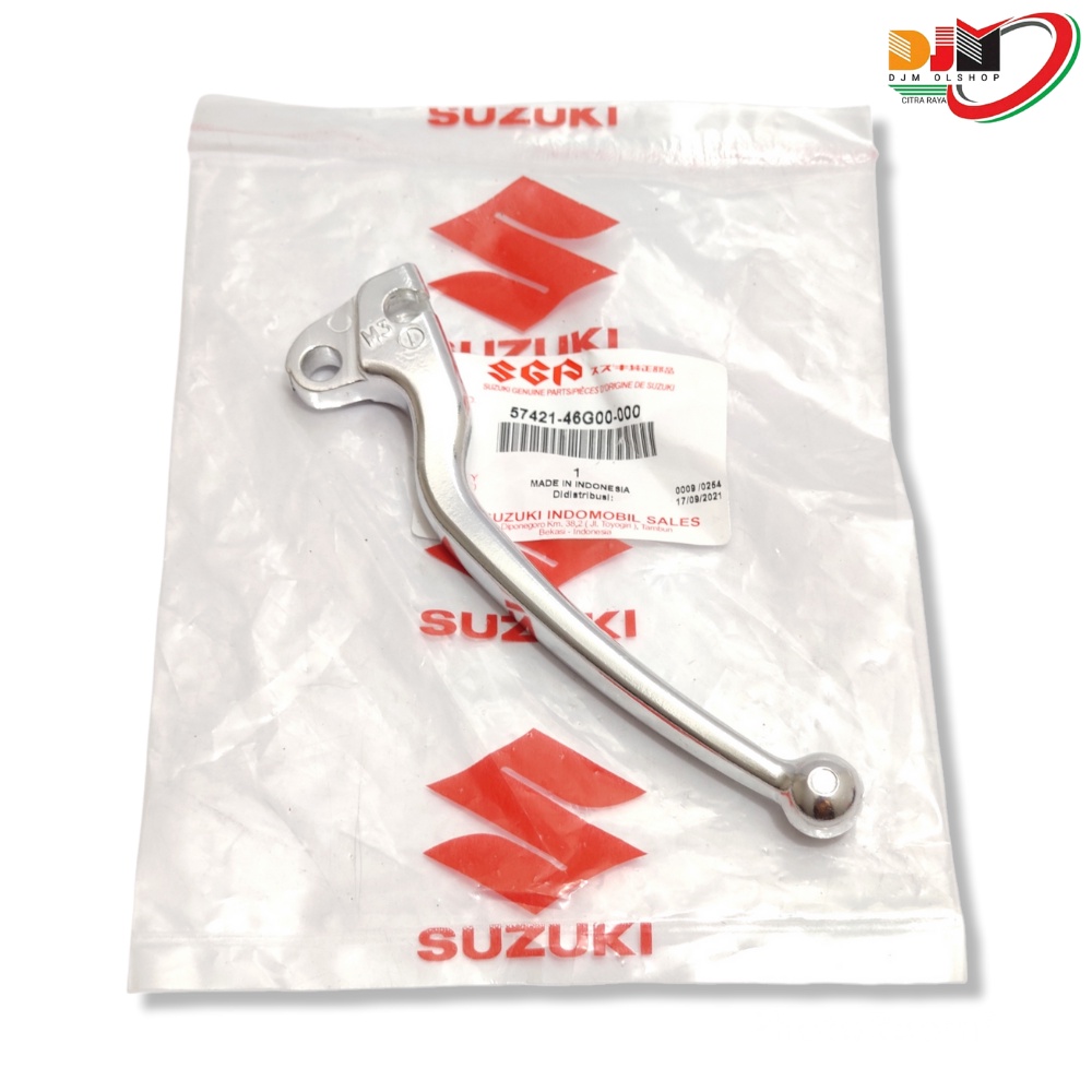 Handle Hendel Rem Depan - Belakang  Suzuki Spin 125 Original SGP 57621-46G00-000 (belakang) 57421-46G00-000 (depan) Silver