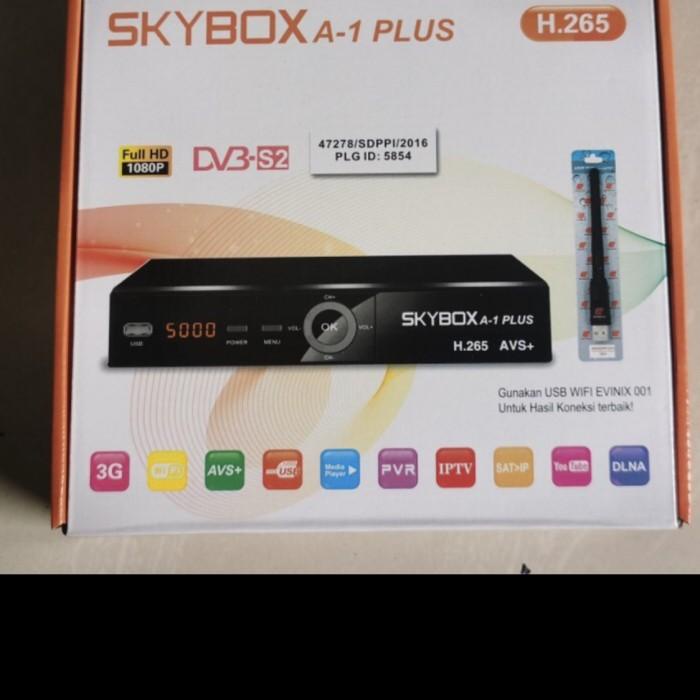 Skybox A1 Plus Hevc H - 265 Receiver Parabola