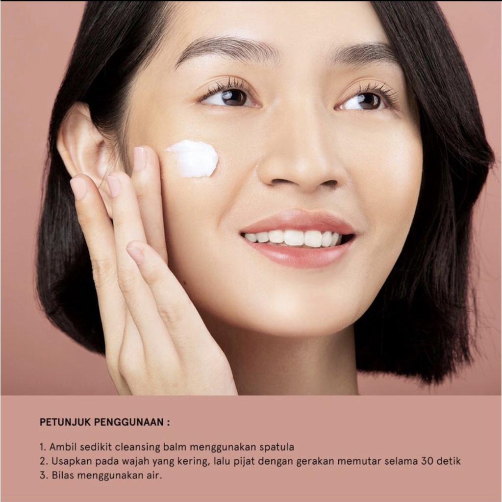 Dear Me Beauty 30 Seconds Meltaway Cleansing Balm / Pembersih Make Up Wajah 100gr