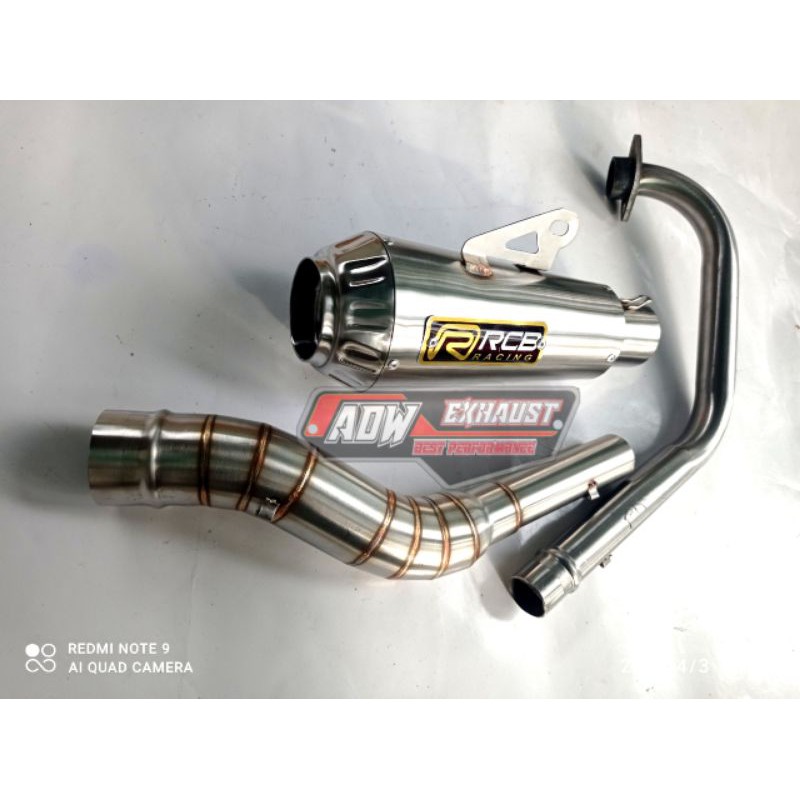 knalpot racing rcb all motor