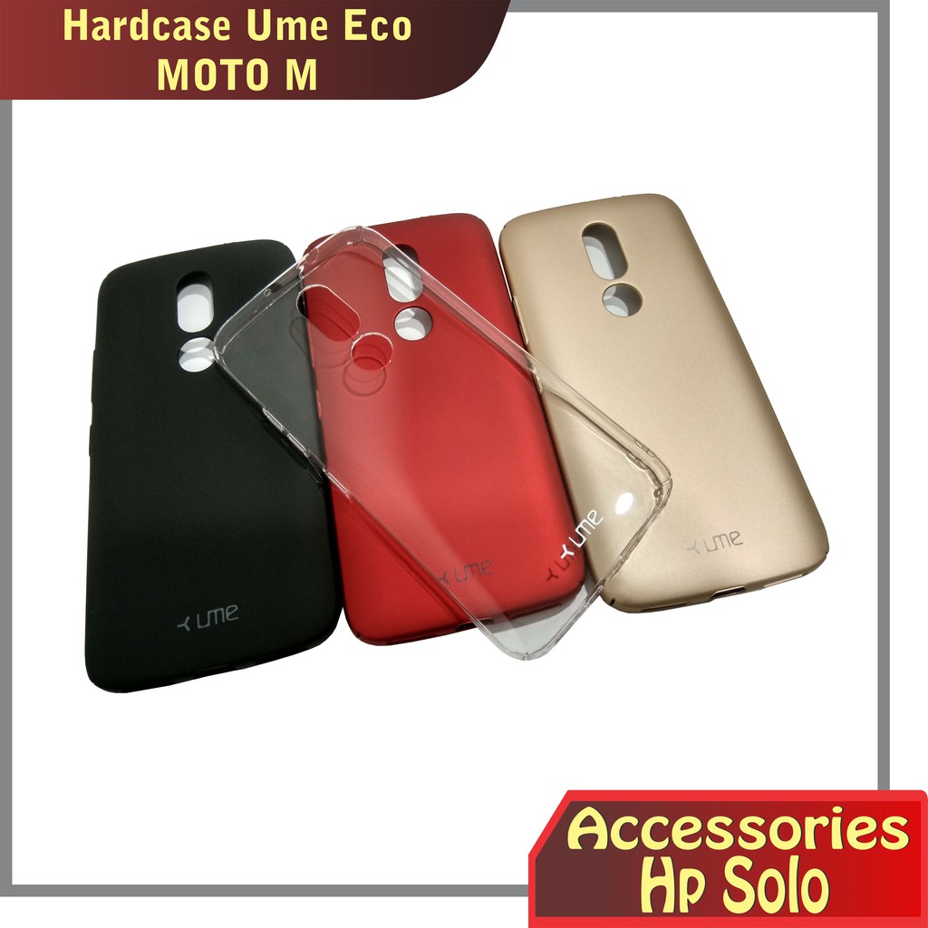 hardcase cover case casing motorola Moto M ume eco