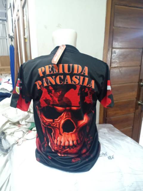 Kaos pemuda pancasila/kaos loreng pp