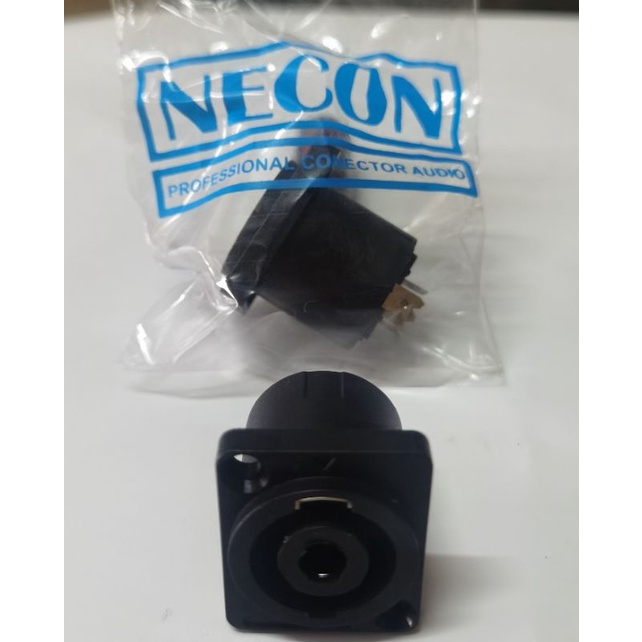 Soket spikon neccon hitam