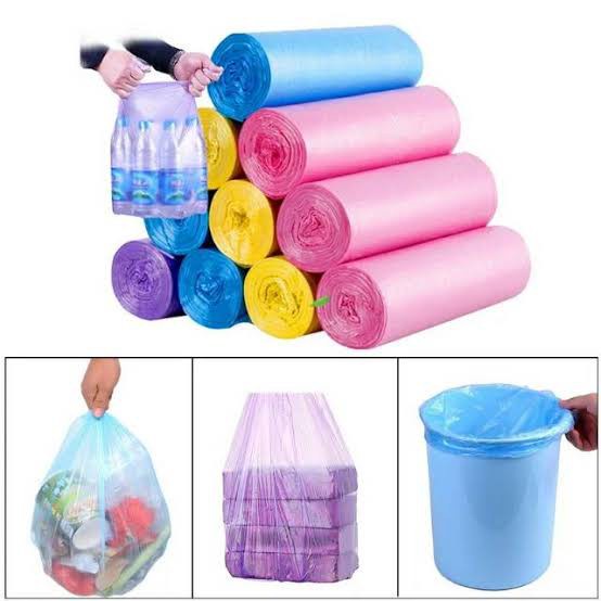 IMPORT - Kantong Plastik Sampah Kresek Tebal Garbage Bag 45*50 isi 20 Lbr