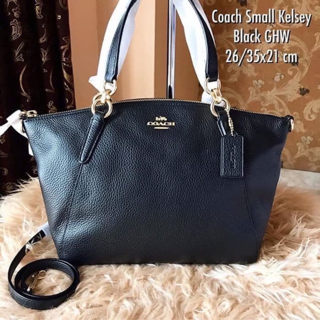 Coach  Small Kelsey Black Ori