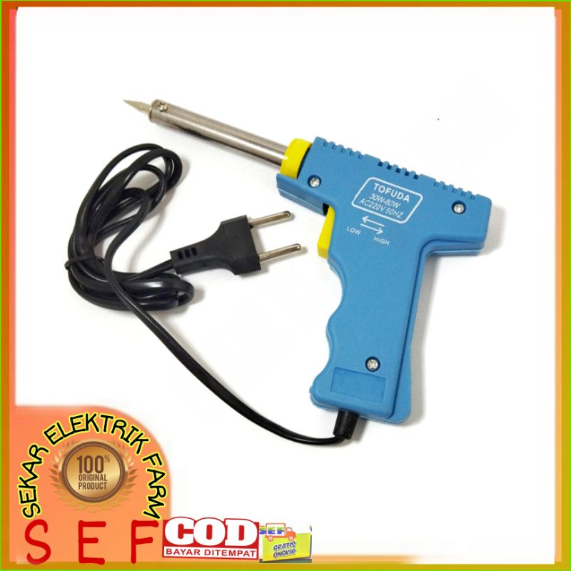 SOLDER GUN SOLDER TEMBAK 30W - 80W variasi wat