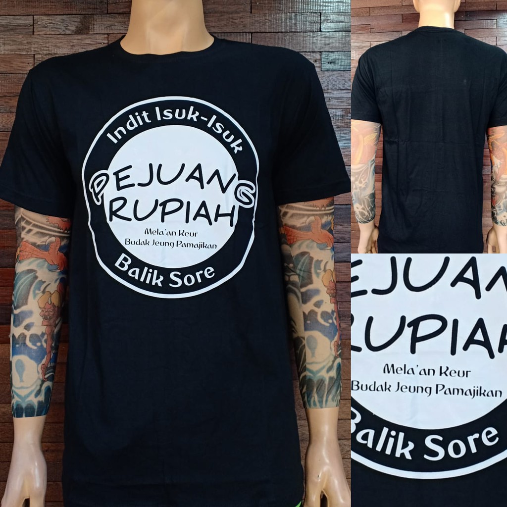 KAOS DISTRO PEJUANG RUPIAH