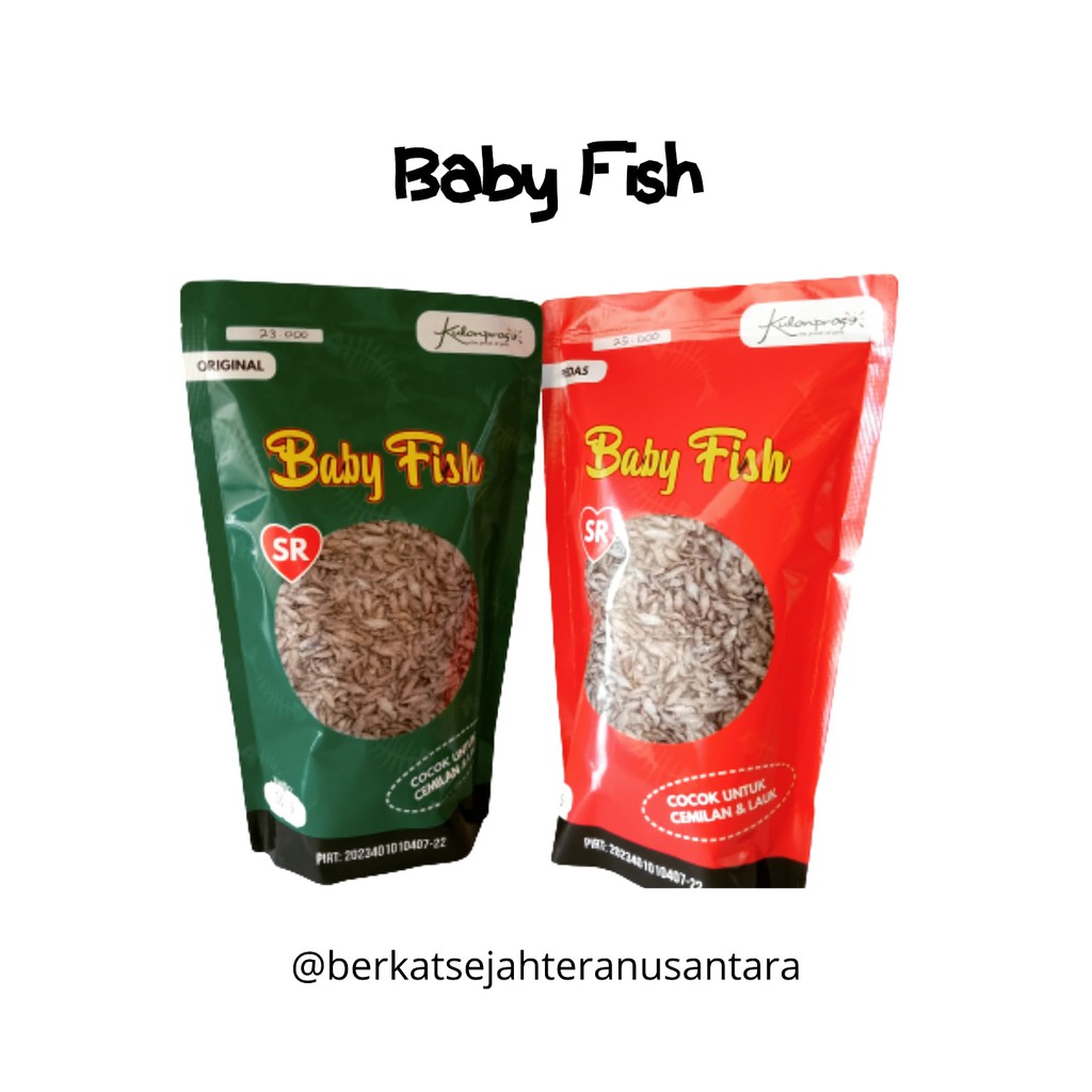 

Keripik Ikan // Baby Fish // Kemasan 190 g