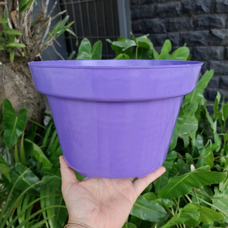HDG BASIC 25 : pot bunga biasa ukuran 25 pot semai pot tani pot murah