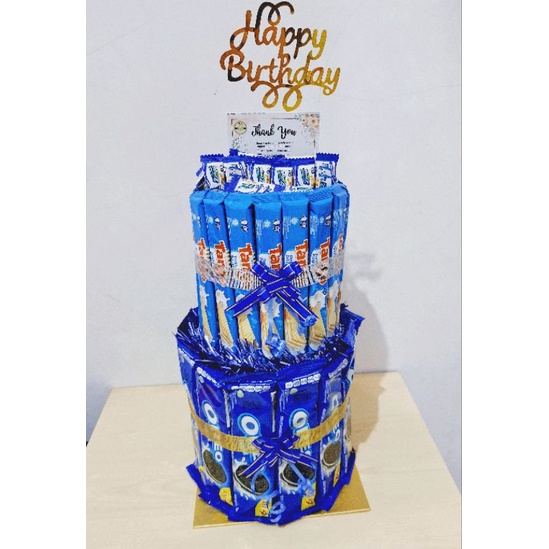 

SNACK TOWER/KUE ULANGTAHUN/SNACK CAKE/SNACK TART/SNACK ULTAH/BIRTHDAY TOWER/KADO ULTAH/KADO WISUDA/BUCKET/ULANG TAHUN/SET HADIAH/KUE TART/HAMPERS