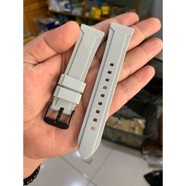 Strap Tali Jam Tangan Silicon abu abu