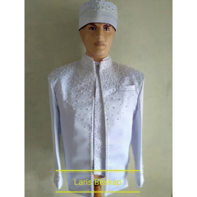 Beskap pengantin jas akad nikah