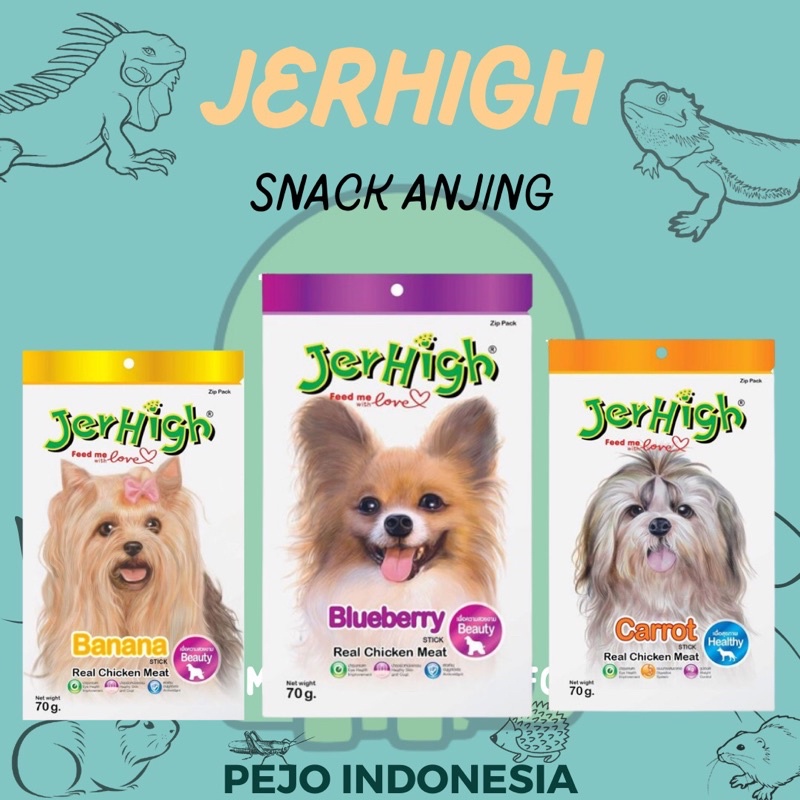 Snack Anjing JerHigh Cemilan Anjing 70g