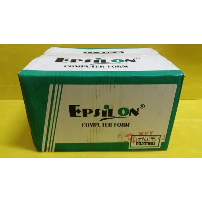 

Jual Epsilon Cont Form 9 1/2 X 11 : 2 3 Ply (K3 : 2) | Kertas Komputer Murah