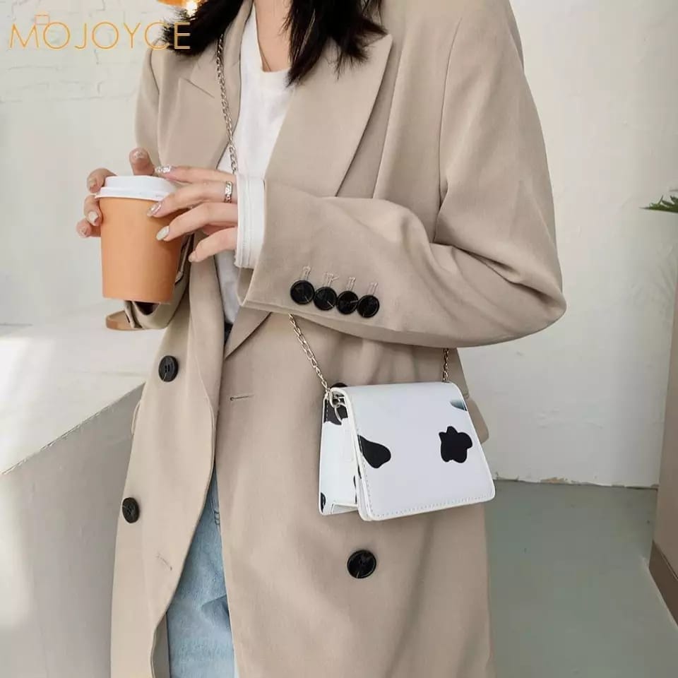 MESYLA  - Tas BIANKA Slingbag Tas Selempang motif Sapi