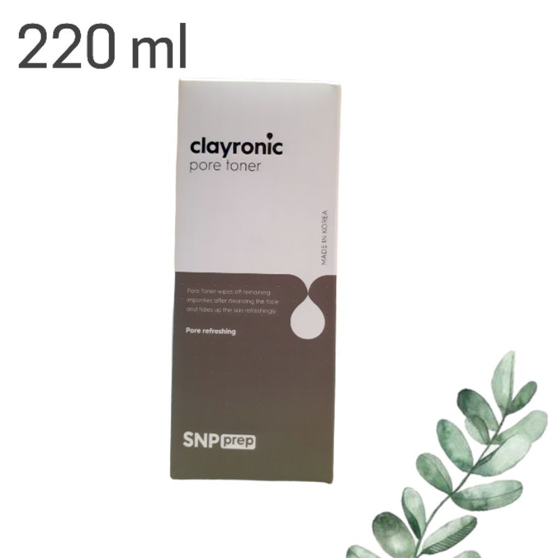 SNP Prep Clayronic Pore Toner 220 ml