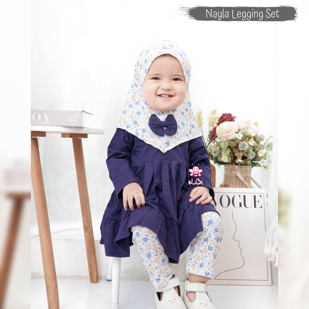 TERLARIS.. Setelan Baju Muslim Anak Murah Free Hijab