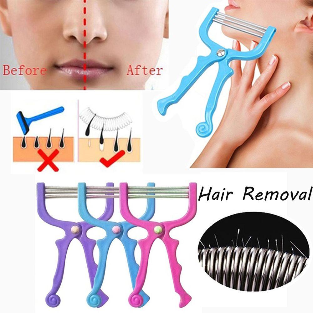 Top Facial Hair Remover High Quality Penghilang Bulu Tubuh Stainless Steel Depilation Cukur Epilator Wajah