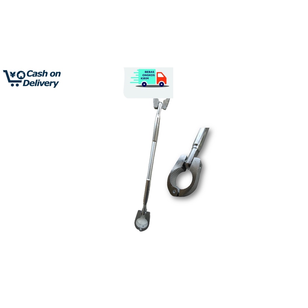 COD Stabilizer stang / palang stang cnc - SILVER