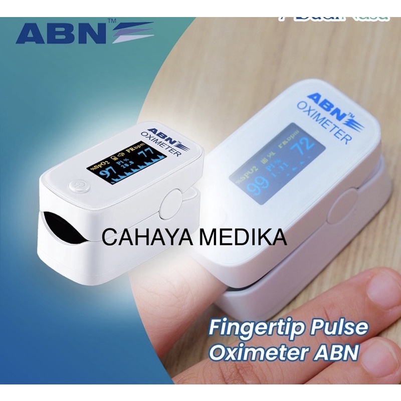 Oximeter ABN dengan PI/Saturasi oksigen/Pulse oximetri