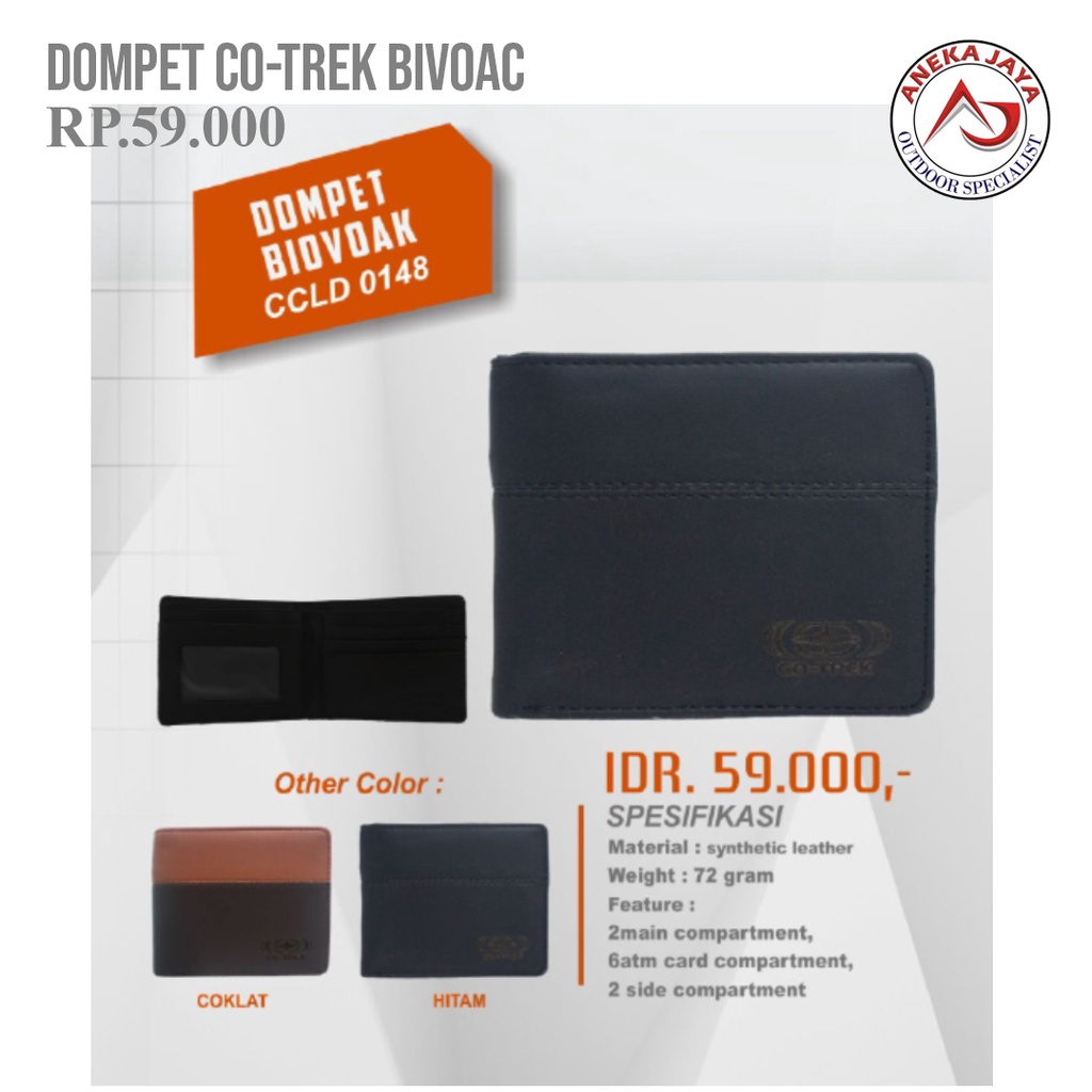 DOMPET KULIT CO-TREK BIVOAC