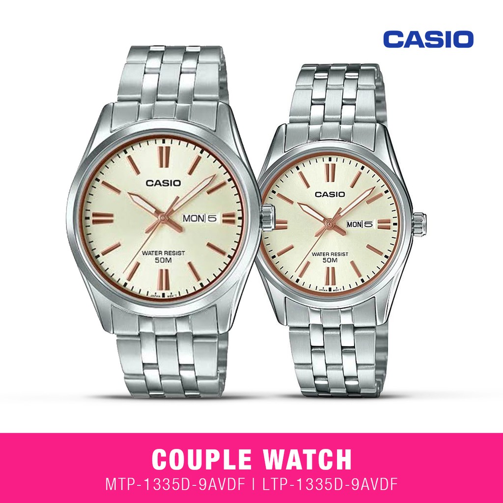 Casio Jam Tangan Couple MTP-1335D-9AVDF & LTP-1335D-9AVDF